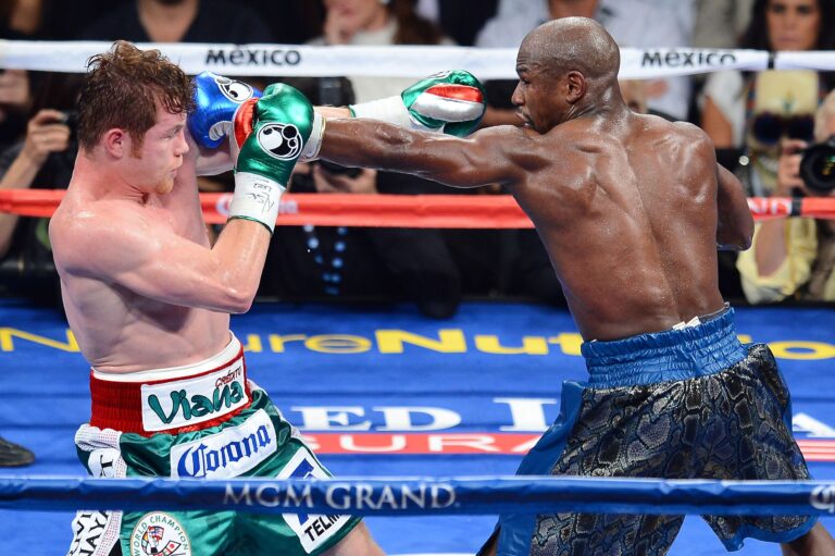 Canelo Alvarez Floyd Mayweather