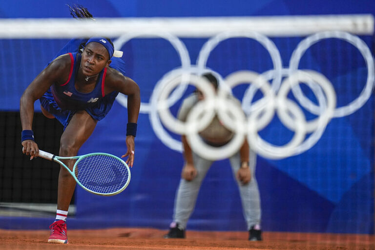 Coco Gauff Paris Olympics