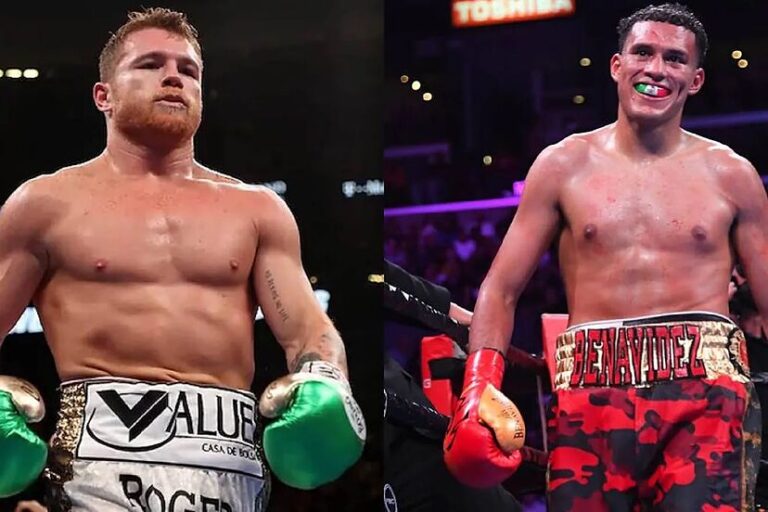 David Benavidez Canelo Alvarez