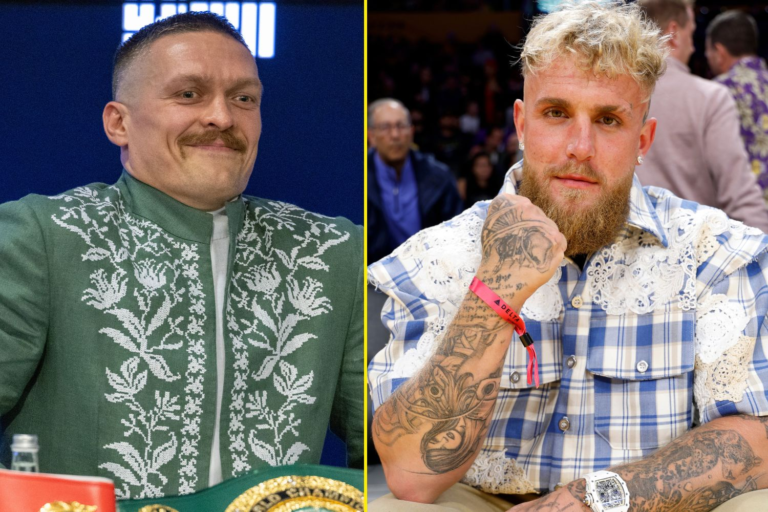 Jake Paul Oleksandr Usyk