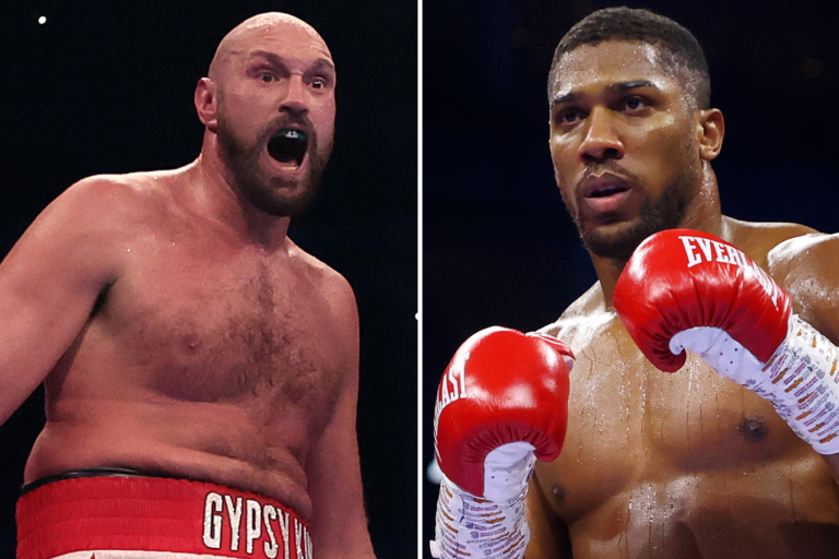  Anthony Joshua Tyson Fury