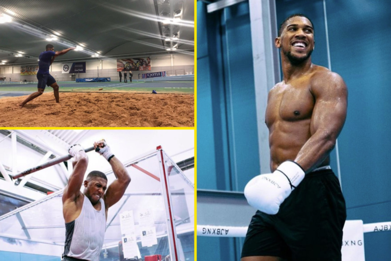 Anthony Joshua training