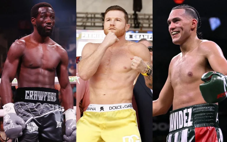 Canelo Alvarez Terence Crawford David Benavidez