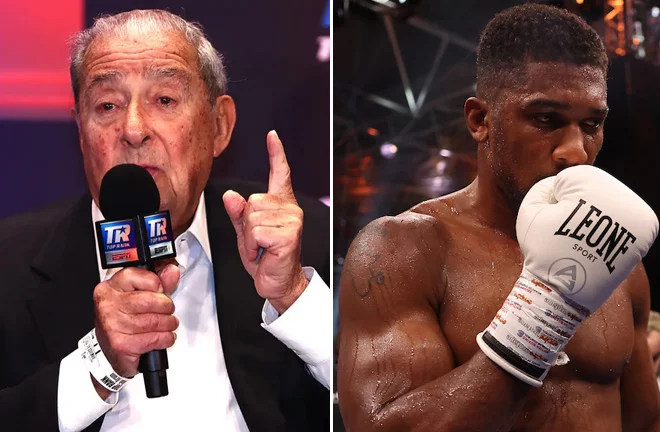 Anthony Joshua Bob Arum