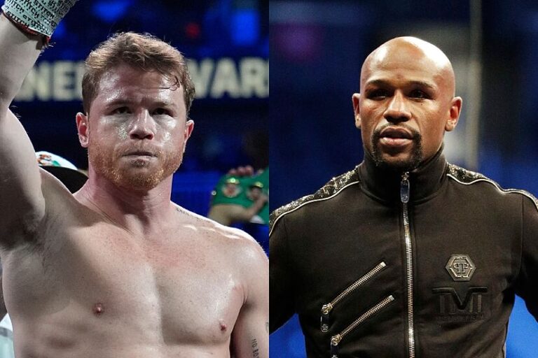 Floyd Mayweather Jr Canelo Álvarez