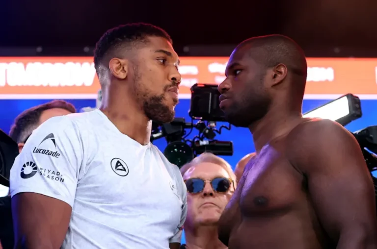 Daniel Dubois Anthony Joshua