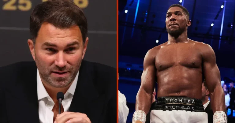 Eddie Hearn Anthony Joshua