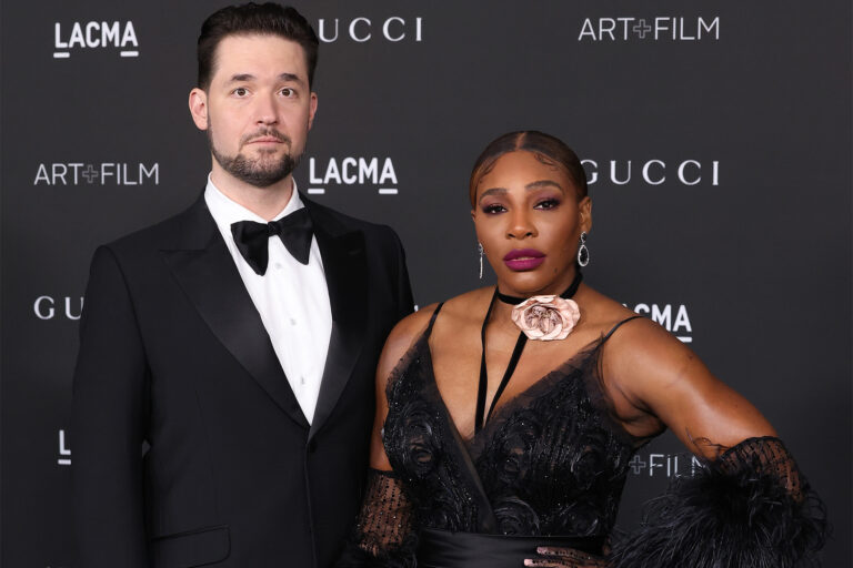 Serena Williams and Alexis Ohanian