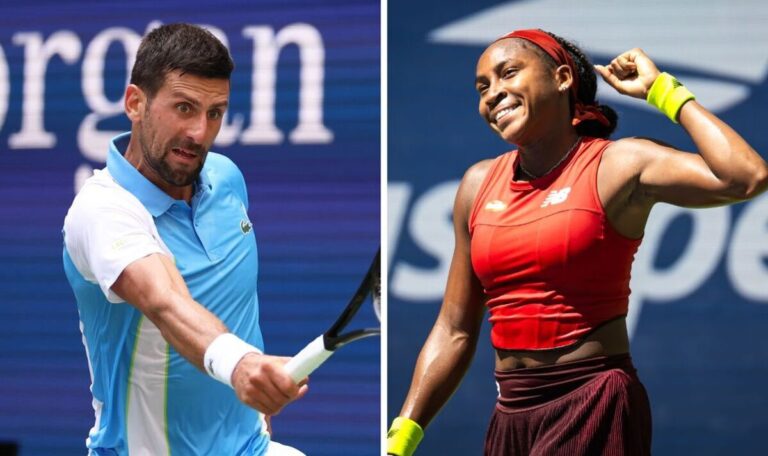 novak djokovic Coco Gauff