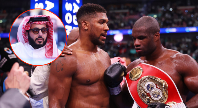 Anthony Joshua Daniel Dubois Turki Alalshikh