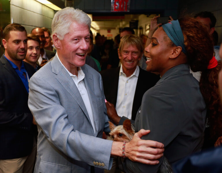 Bill Clinton Serena Williams