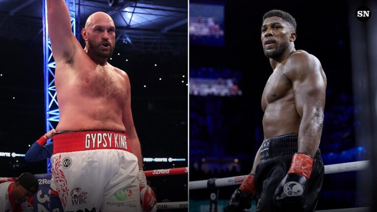 anthony joshua Tyson Fury