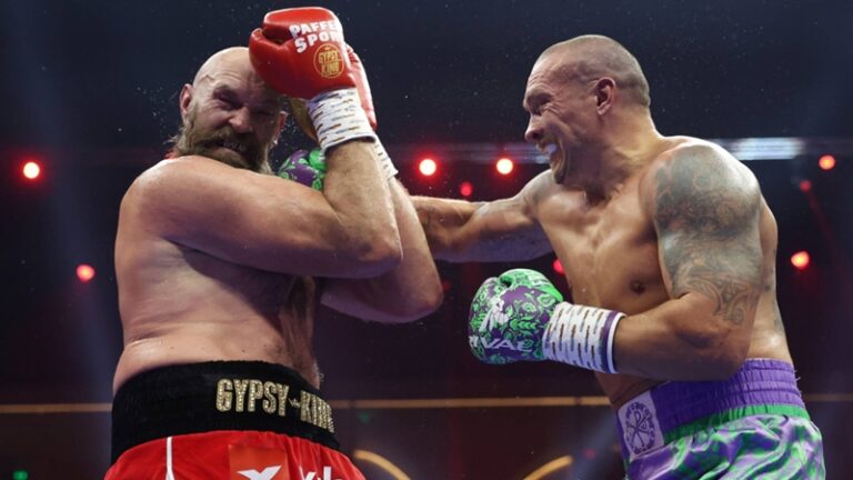 Oleksandr Usyk Tyson Fury