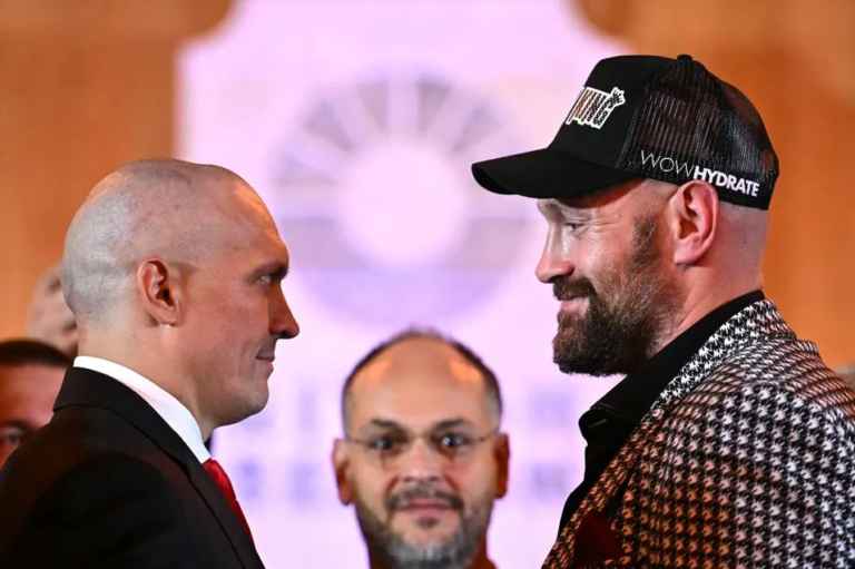 Usyk and Fury.