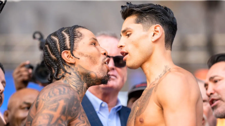 Gervonta Davis and Ryan Garcia 