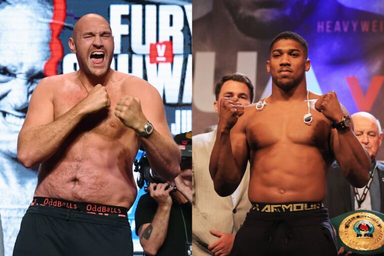 tyson fury anthony joshua