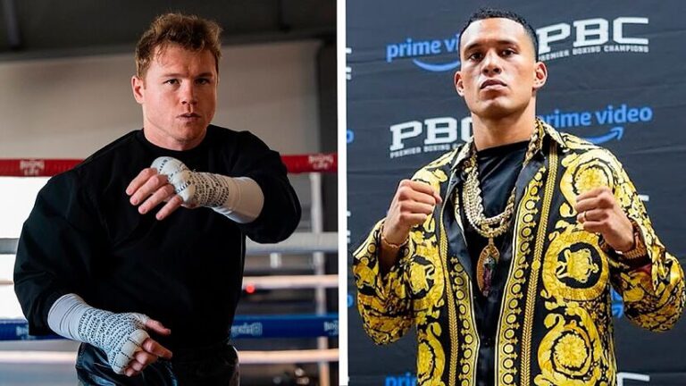 Canelo Alvarez David Benavidez