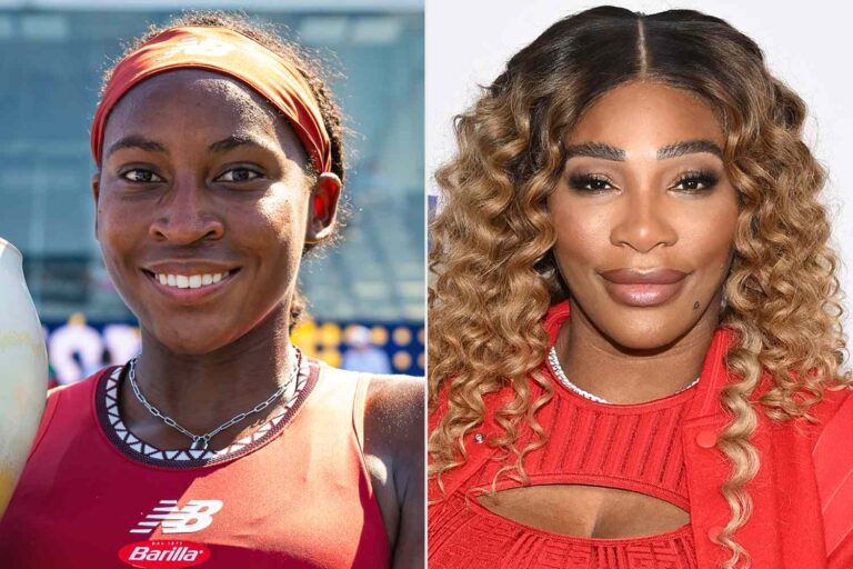 Coco Gauff Serena Williams