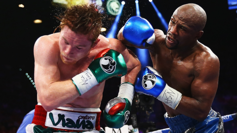 Floyd Mayweather Canelo Alvarez