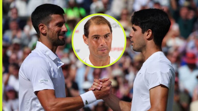 Novak Djokovic Carlos Alcaraz Rafael Nadal