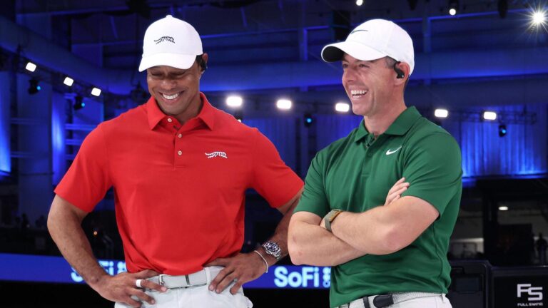 Rory McIlroy Tiger Woods TGL