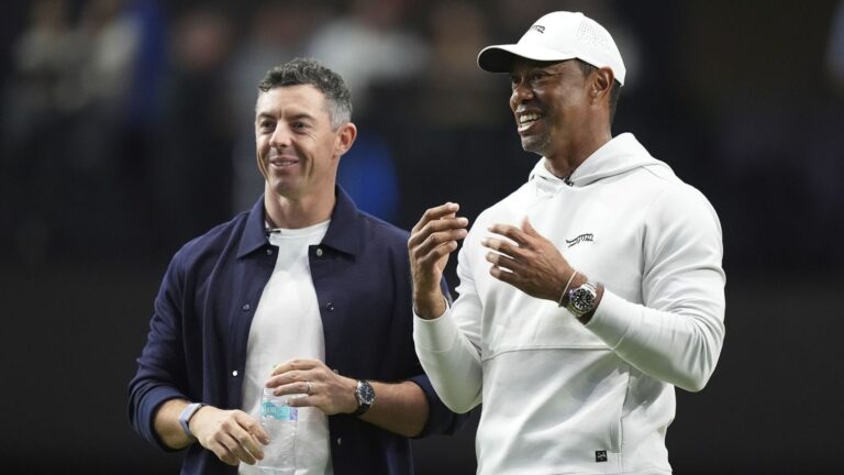 Tiger Woods Rory McIlroy TGL