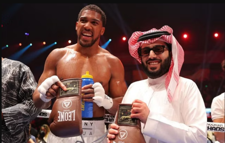 Turki Alalshikh Anthony Joshua