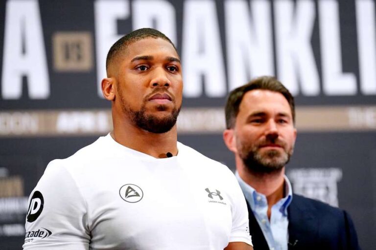 Eddie Hearn Anthony Joshua