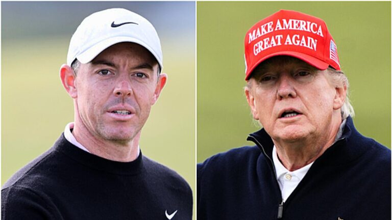 Rory McIlroy Donald Trump